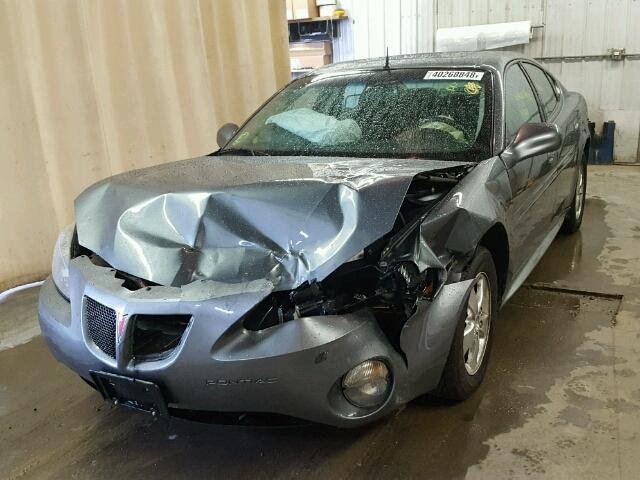 2G2WS522451127589 - 2005 PONTIAC GRAND PRIX CHARCOAL photo 2
