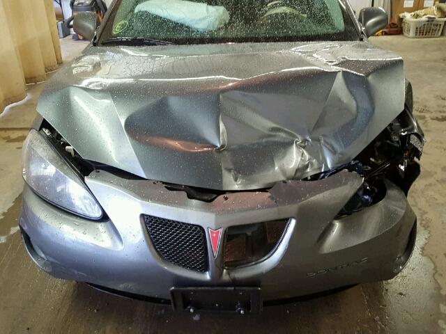 2G2WS522451127589 - 2005 PONTIAC GRAND PRIX CHARCOAL photo 9