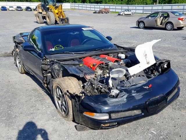 1G1YY12S915123454 - 2001 CHEVROLET CORVETTE Z BLACK photo 1