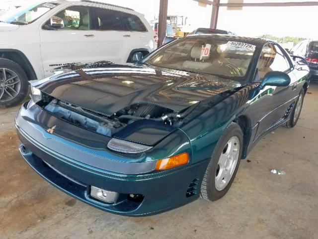 JA3BM64J3PY044149 - 1993 MITSUBISHI 3000 GT SL GREEN photo 2