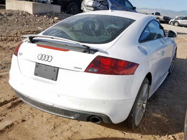 TRUKFAFK9D1006438 - 2013 AUDI TT PRESTIG WHITE photo 4