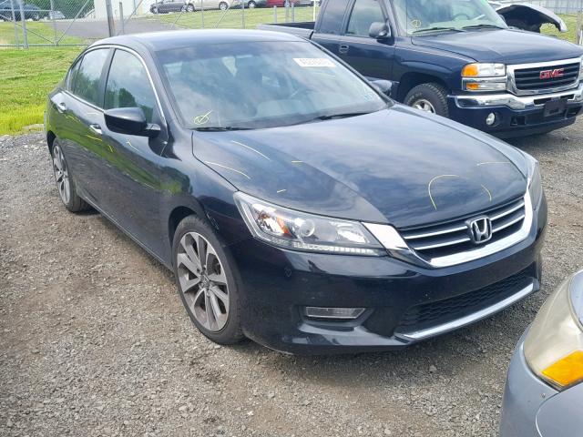 1HGCR2E53DA110335 - 2013 HONDA ACCORD SPO Қара фото 1