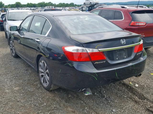 1HGCR2E53DA110335 - 2013 HONDA ACCORD SPO Қара фото 3