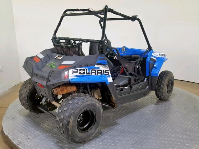 RF3YAV172HT015553 - 2017 POLARIS RZR 170 BLUE photo 8