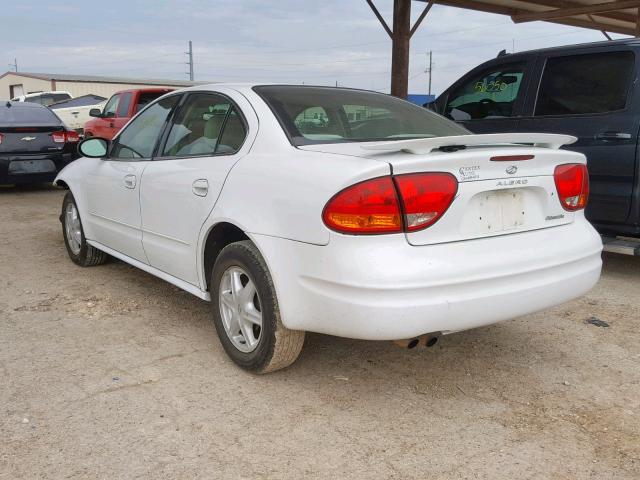 1G3NL52F74C224897 - 2004 OLDSMOBILE ALERO GL WHITE photo 3