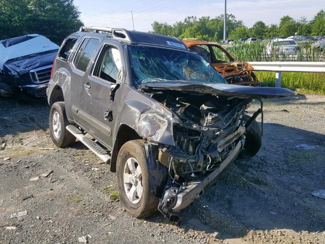 5N1AN0NW5DN815365 - 2013 NISSAN XTERRA X GRAY photo 1