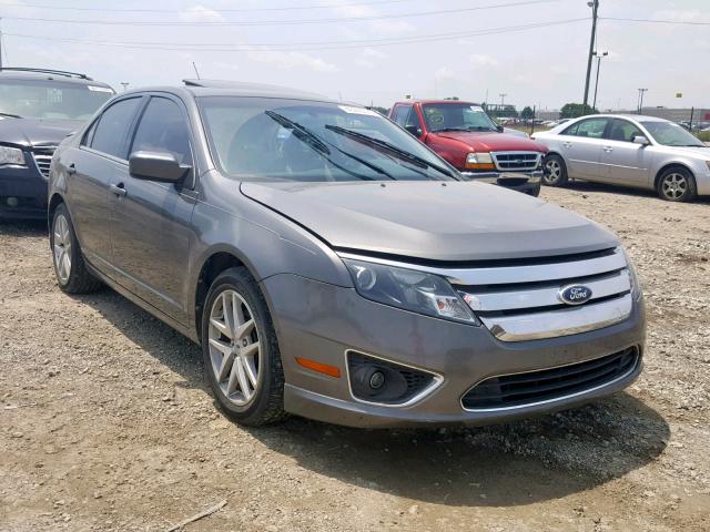 3FAHP0JA2CR115179 - 2012 FORD FUSION SEL GRAY photo 1