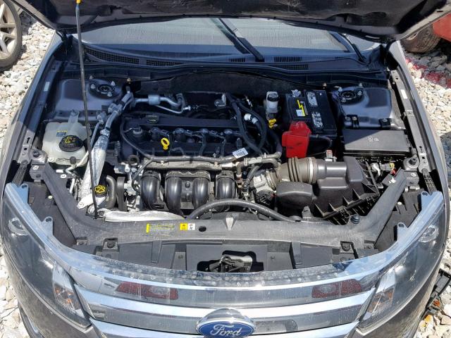 3FAHP0JA2CR115179 - 2012 FORD FUSION SEL GRAY photo 7