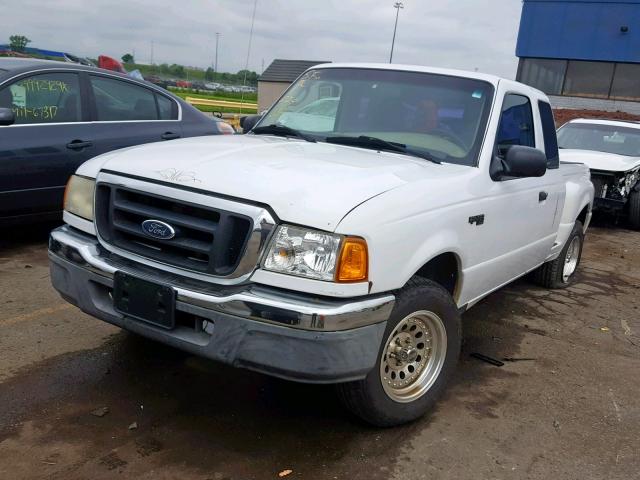 1FTYR14U74PB32861 - 2004 FORD RANGER SUP WHITE photo 2