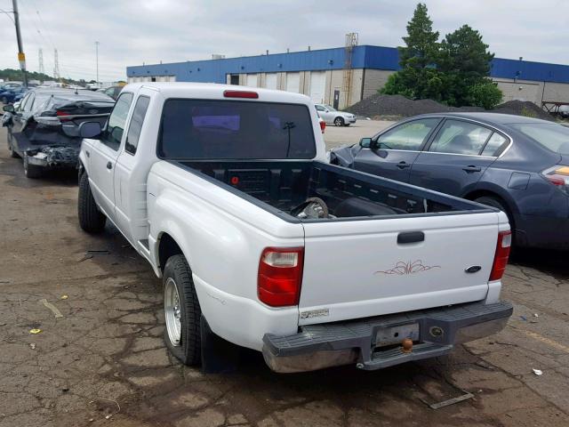 1FTYR14U74PB32861 - 2004 FORD RANGER SUP WHITE photo 3