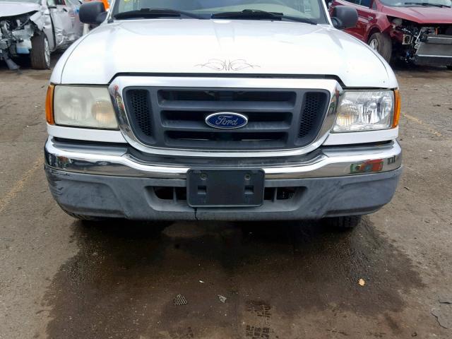 1FTYR14U74PB32861 - 2004 FORD RANGER SUP WHITE photo 7