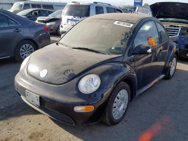 3VWBK31C94M412561 - 2004 VOLKSWAGEN NEW BEETLE შავი ფოტო 2