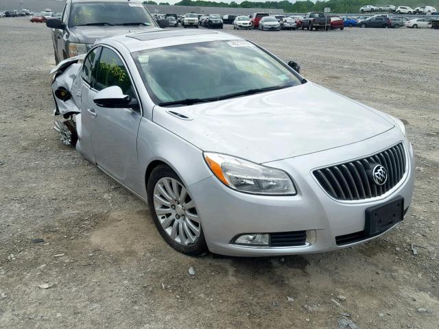 2G4GS5EK4C9136797 - 2012 BUICK REGAL PREM SILVER photo 1