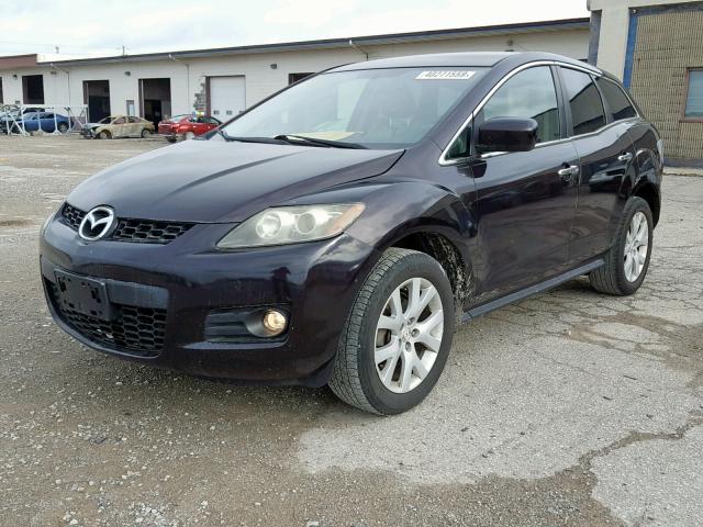 JM3ER293370156832 - 2007 MAZDA CX-7 MAROON photo 2