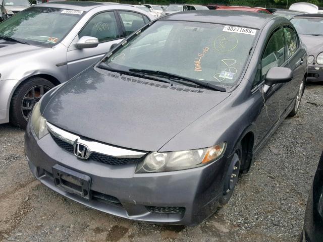 2HGFA16659H332406 - 2009 HONDA CIVIC LX-S Boz foto 2