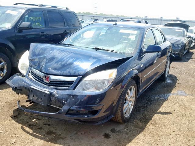 1G8ZS57N47F134222 - 2007 SATURN AURA XE BLUE photo 2