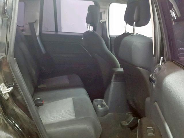 1J4NF4FB3AD601427 - 2010 JEEP COMPASS SP შავი ფოტო 6