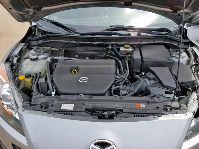 JM1BL1M51C1549247 - 2012 MAZDA 3 S SILVER photo 7