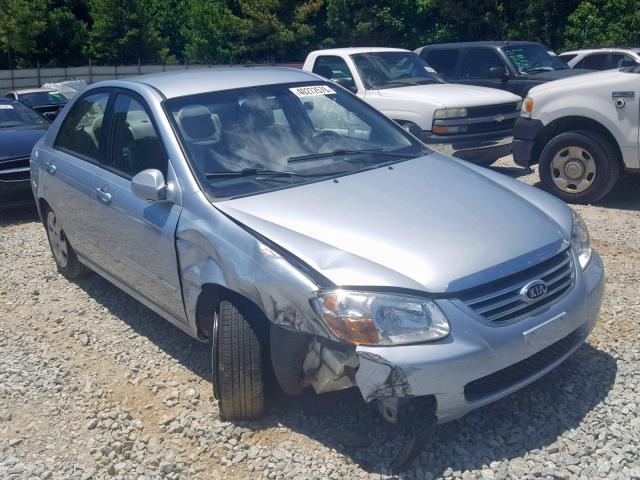 KNAFE121075424375 - 2007 KIA SPECTRA EX SILVER photo 1