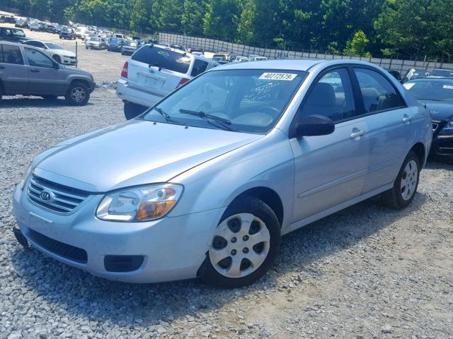 KNAFE121075424375 - 2007 KIA SPECTRA EX SILVER photo 2