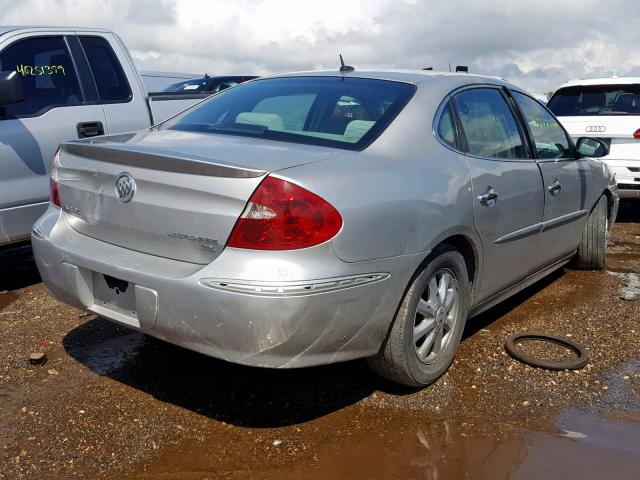2G4WC582371172165 - 2007 BUICK LACROSSE C SILVER photo 4