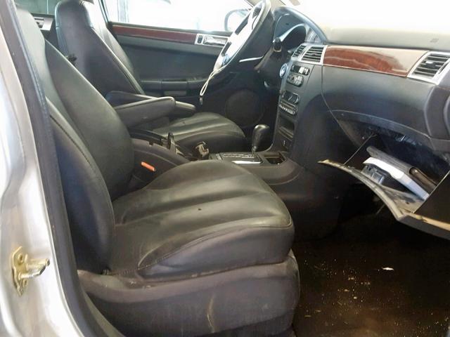 2C4GF68435R594989 - 2005 CHRYSLER PACIFICA T SILVER photo 5