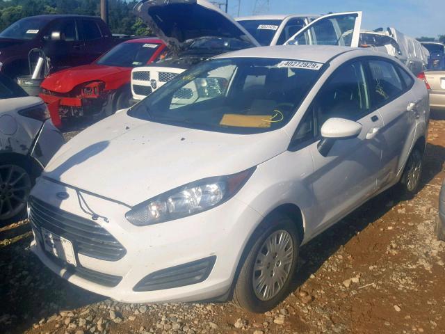 3FADP4AJ8JM139681 - 2018 FORD FIESTA S WHITE photo 2