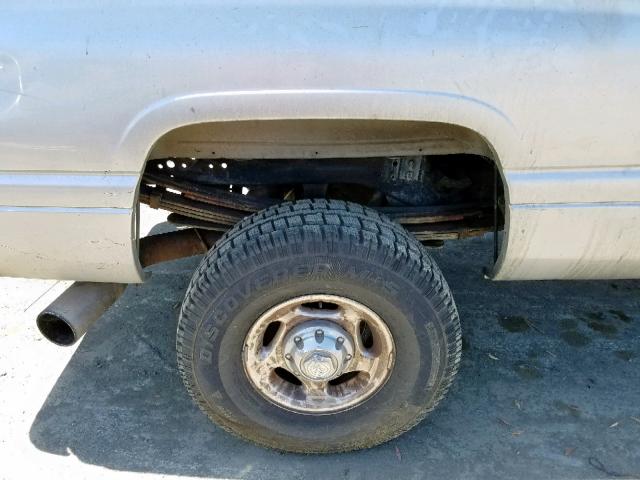 1B7KF23651J521665 - 2001 DODGE RAM 2500 GRAY photo 10