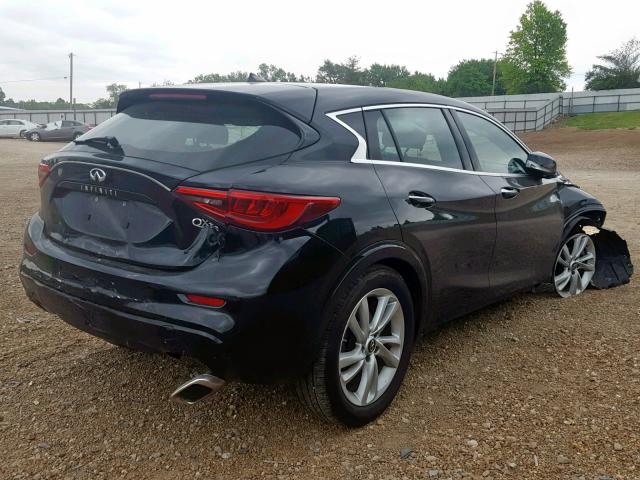 SJKCH5CP6JA056402 - 2018 INFINITI QX30 BASE BLACK photo 4