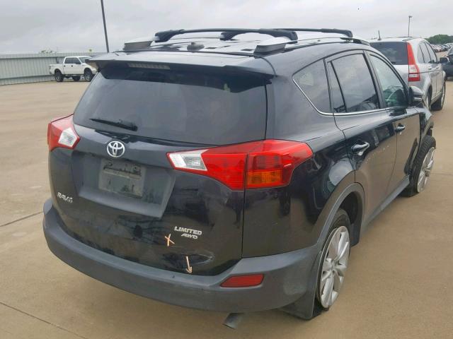 2T3DFREV2EW155595 - 2014 TOYOTA RAV4 LIMIT BLACK photo 4