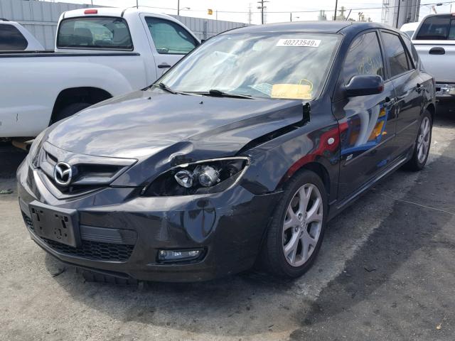 JM1BK344X91222490 - 2009 MAZDA 3 S BLACK photo 2