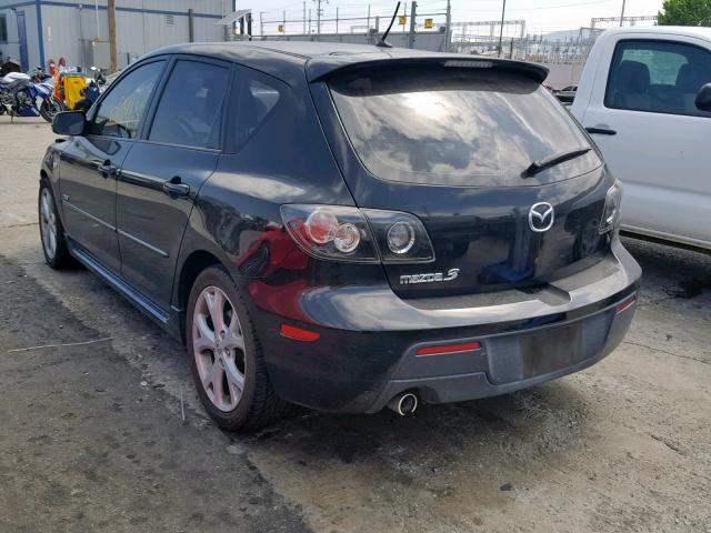 JM1BK344X91222490 - 2009 MAZDA 3 S BLACK photo 3