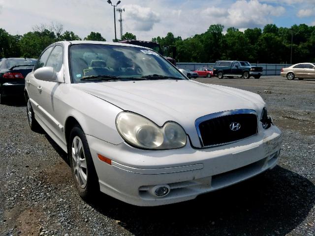 KMHWF25S92A672727 - 2002 HYUNDAI SONATA GL WHITE photo 1