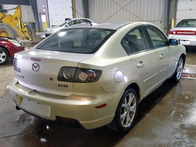 JM1BK32F481147966 - 2008 MAZDA 3 I SILVER photo 4