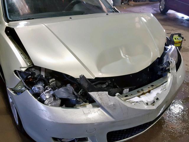 JM1BK32F481147966 - 2008 MAZDA 3 I SILVER photo 9