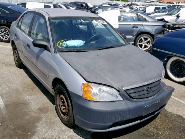 2HGES16142H553644 - 2002 HONDA CIVIC DX SILVER photo 1