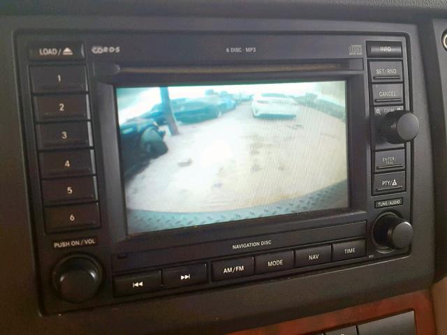 1J8HG58247C530247 - 2007 JEEP COMMANDER BLACK photo 9
