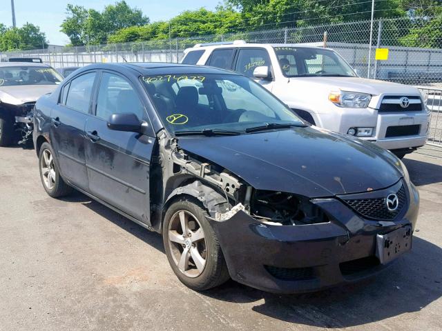 JM1BK12G661471639 - 2006 MAZDA 3 I BLACK photo 1