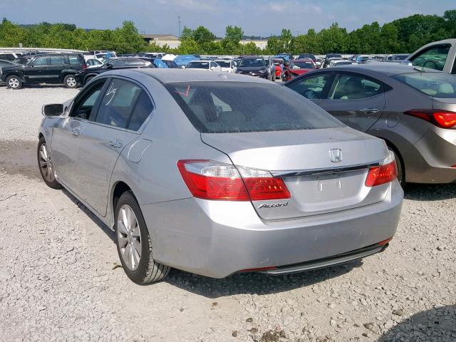 1HGCR2F80EA087431 - 2014 HONDA ACCORD EXL GRAY photo 3