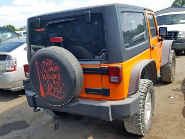 1C4AJWAG3CL245216 - 2012 JEEP WRANGLER S ORANGE photo 4