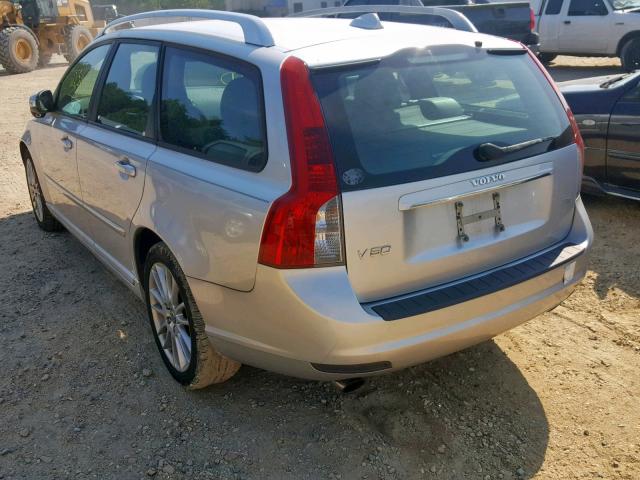 YV1MW672X82381795 - 2008 VOLVO V50 T5 SILVER photo 3