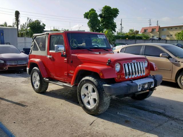 1C4AJWBG2CL155327 - 2012 JEEP WRANGLER S RED photo 1
