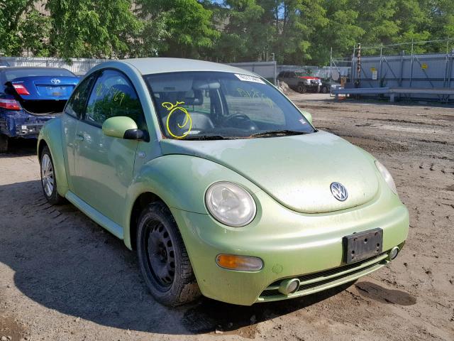3VWCK21C92M407856 - 2002 VOLKSWAGEN NEW BEETLE Yaşıl foto 1