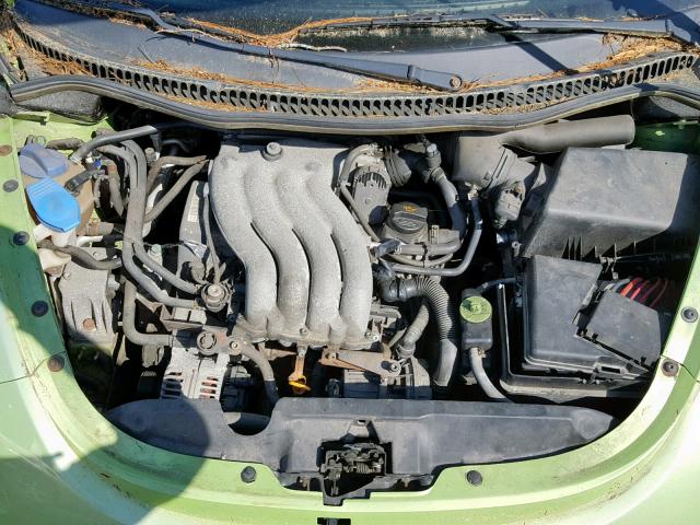 3VWCK21C92M407856 - 2002 VOLKSWAGEN NEW BEETLE Yaşıl foto 7