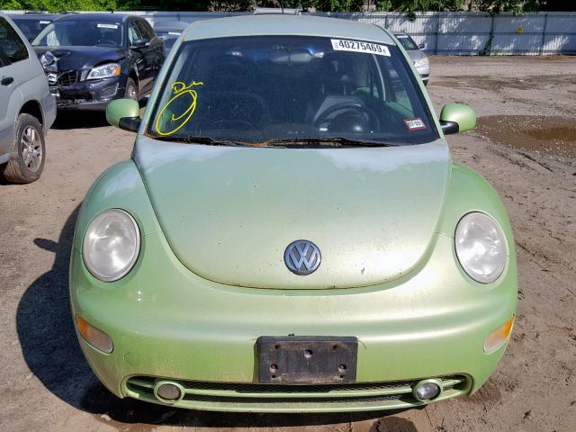 3VWCK21C92M407856 - 2002 VOLKSWAGEN NEW BEETLE Yaşıl foto 9