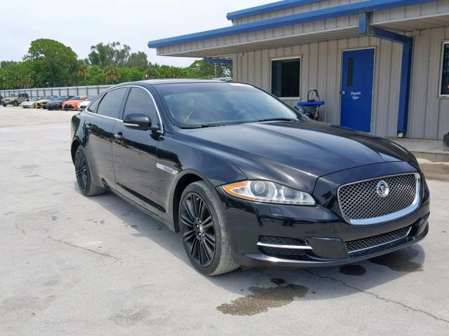 SAJWA2GB2BLV13120 - 2011 JAGUAR XJL BLACK photo 1