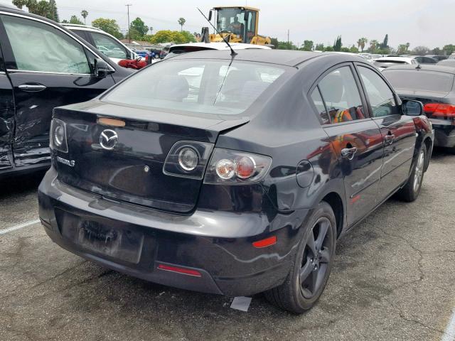 JM1BK12F471764383 - 2007 MAZDA 3 I BLACK photo 4