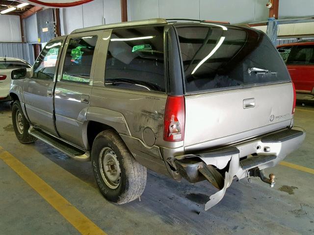 1GYEK13R7XR406910 - 1999 CADILLAC ESCALADE GOLD photo 3