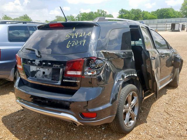 3C4PDCGG9ET261080 - 2014 DODGE JOURNEY CR BLACK photo 4