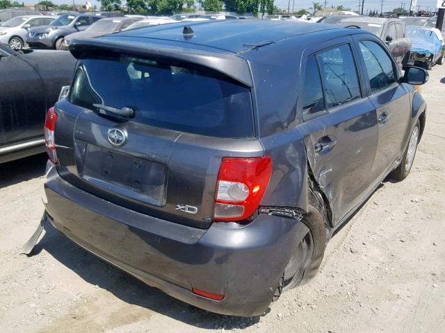 JTKKU10419J044207 - 2009 TOYOTA SCION XD GRAY photo 4